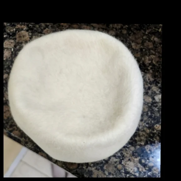 Vintage Pill Box Off White Hat by Don Anderson● - Picture 4 of 7